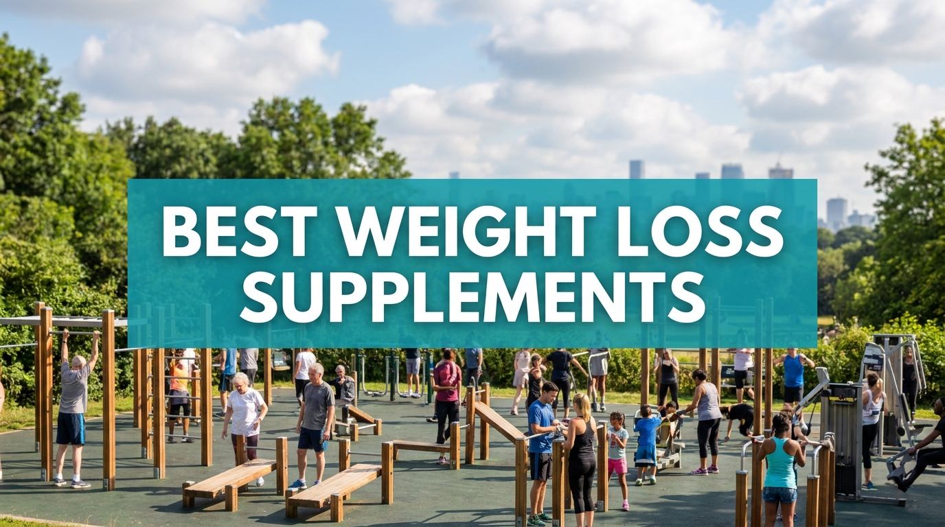 best weight loss supplements in a health and wellness lifestyle setting